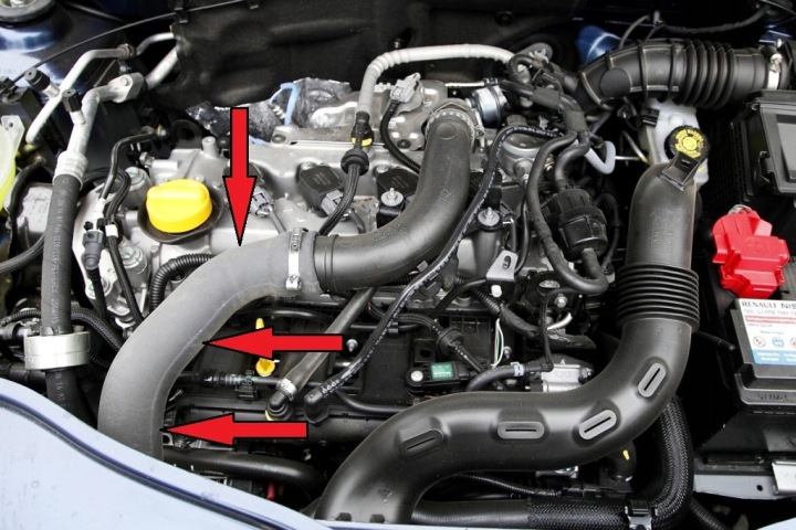 фото №9, Труба шланг трубка  воздуха renault clio iv 1.2 tce