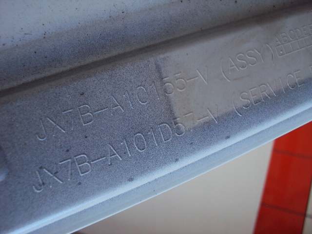 фото №7, Ford оригинальный номер jx7b-a10155-v планка пороговая хром