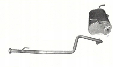 фото №1, Глушник+ труба suzuki jimny poj.1,3+uszczelki