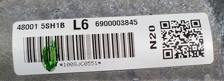 фото №15, Трансмісія рейка рульового управління nissan leaf ii 2 480015sh1b