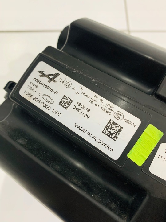 фото №9, Лампа ліва передня перед повний led alpine a110 hal