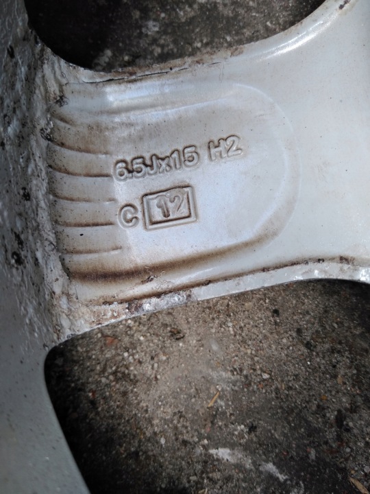 фото №8, Диски алюминий cms et40 5x112 6,5jx15 vw mazda