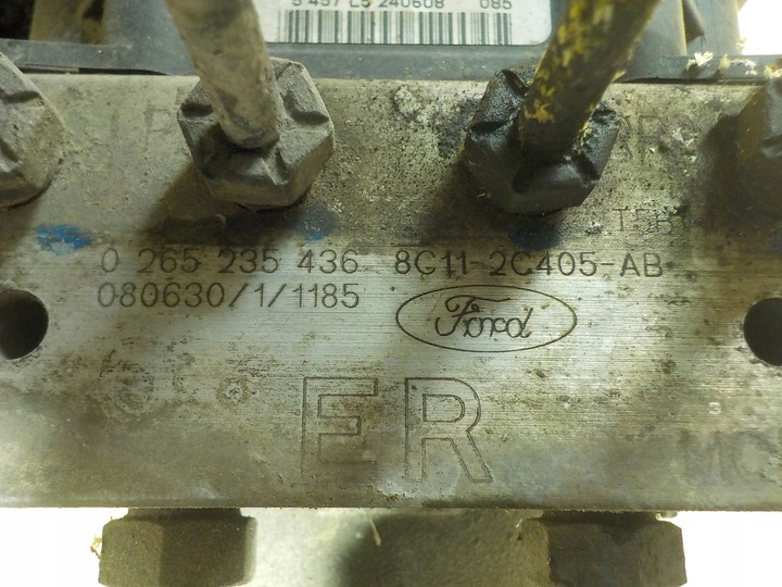 фото №6, Transit mk7 2.4tdci насос abs 8g11-2c405-ab