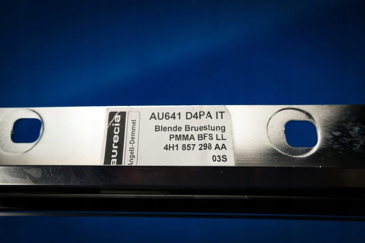 фото №7, Планка dekor панели audi a8 s8 4h 4h1857298aa v58