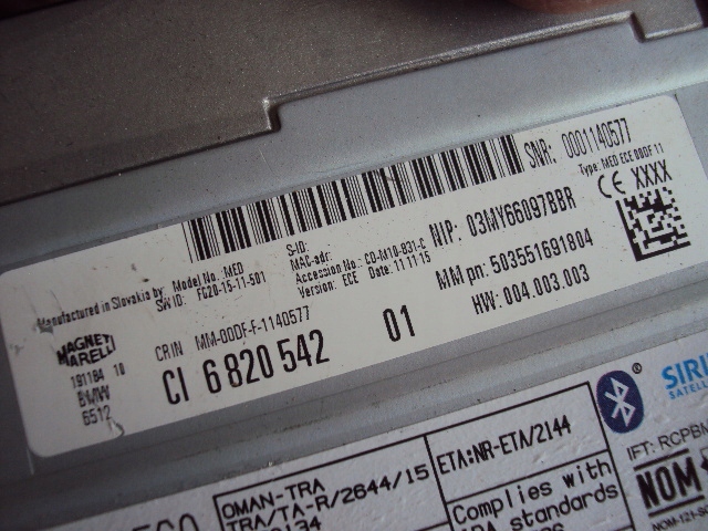 фото №5, Магнитола cd магнитола базовый bmw f10 f20 mini 6820542
