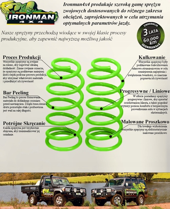 фото №16, Підвішування комплектні ironman patrol y60 y61 +2''