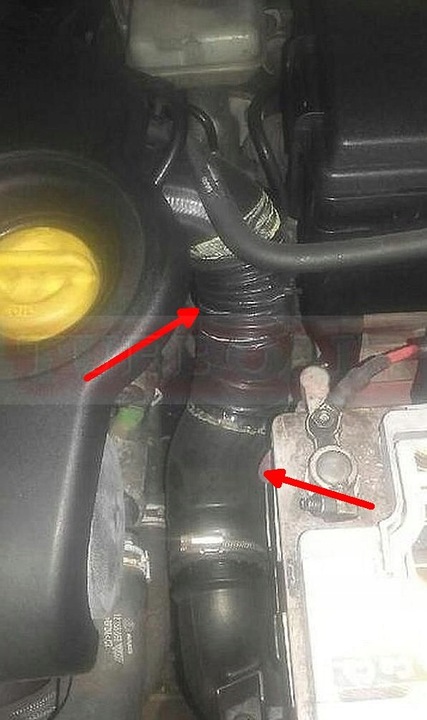 фото №7, Saab 9-5 95 1,9 tid 85ah труба шланг turbo 12762043