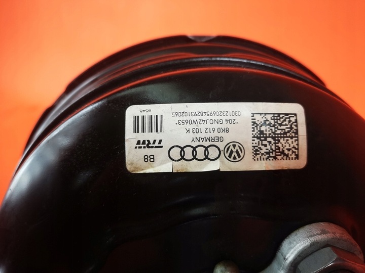 фото №6, Audi s5 a5 8t 3.0 tfsi підсилювач насос гальма бак.