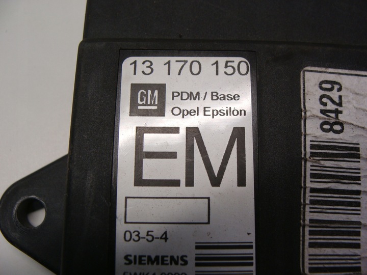 фото №2, Opel vectra c signum a модуль дверь 13170150 em