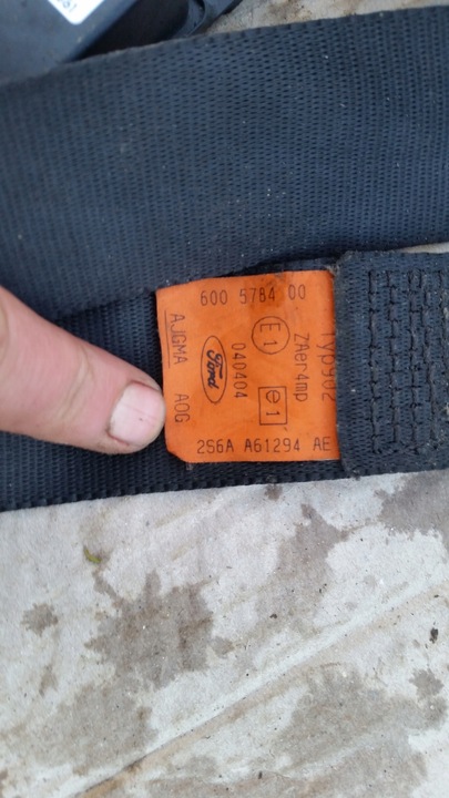 фото №5, Подушки air bag + ремені ford fiesta mk6