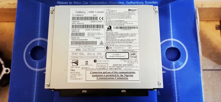 фото №1, Volvo радіо xc60 v60 xc70 s60 v70 v40 - 31396098