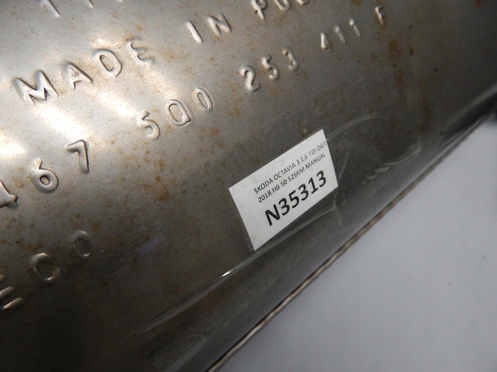 фото №5, Skoda octavia 1.6 tdi глушник вихлоп 5q0119c