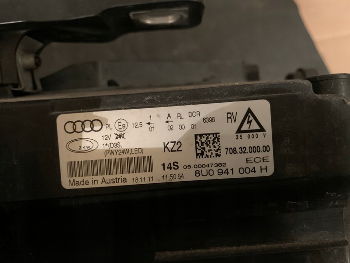 фото №5, Audi q3 11-14 права лампа ксенон