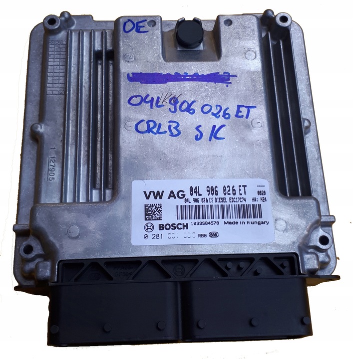 фото №1, Ecu skoda octavia 2.0tdi crlb 04l906026et додам