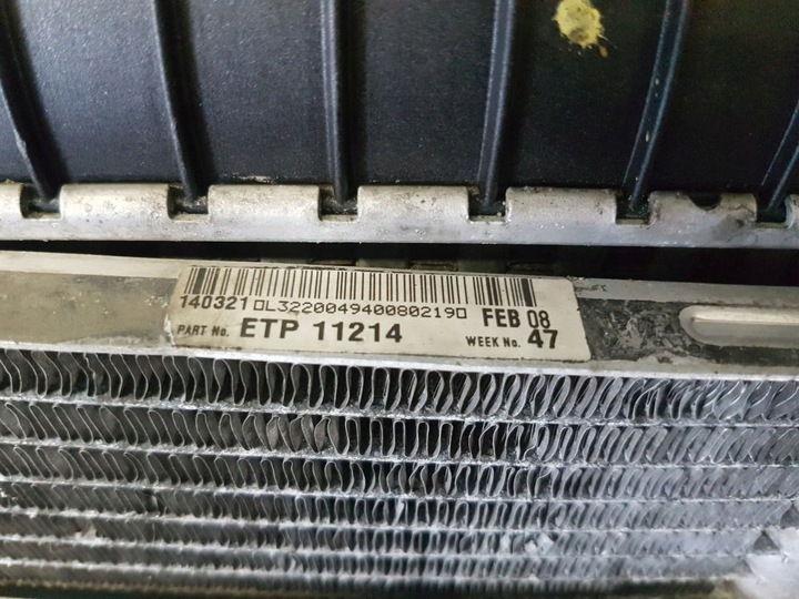 фото №5, Range rover vogue l322 3.6 td v8 радиатор корпус