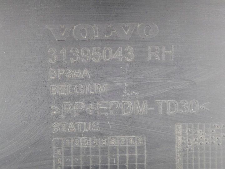 фото №3, Планка пороговая порог правые volvo v40 2012- 31395043