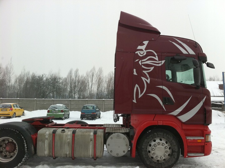 фото №10, Scania highline r ветровики спойлеры спойлеры кабины спойлер спойлер