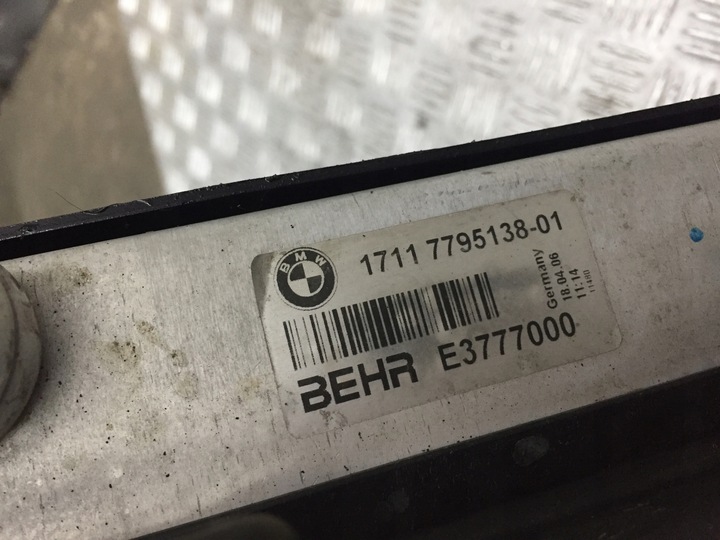 фото №10, Bmw e65 e66 pas перед радіатор води клімат інтеркулер рамка 3.0 d рестайлінг m57