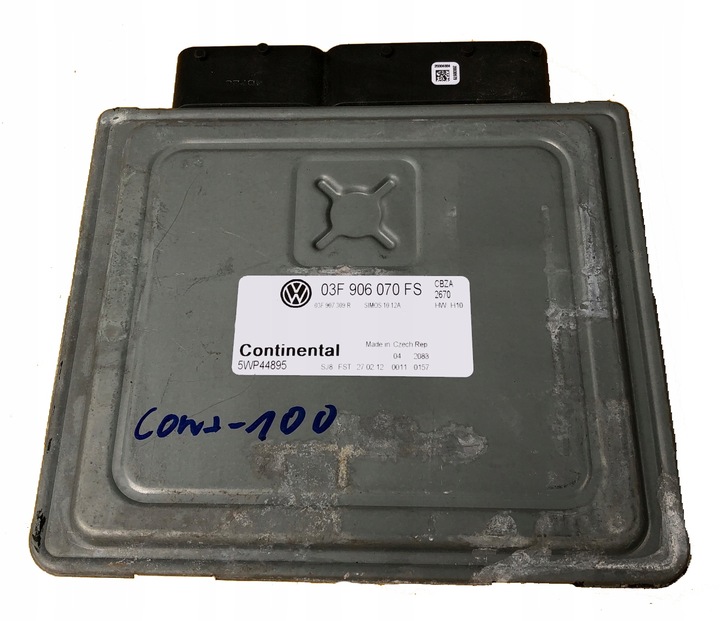 фото №1, Ecu vw golf 1.2tsi 03f906070fs 5wp44895 добавлю