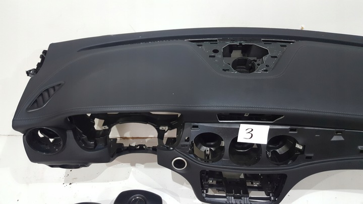 фото №6, Mercedes gla w156 панель консоль подушка безопасности подушки ремни оригинал демонтаж