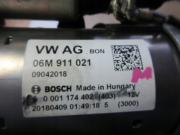 фото №6, Audi s5 s4 cwgd стартер 06m911021 3,0 v6