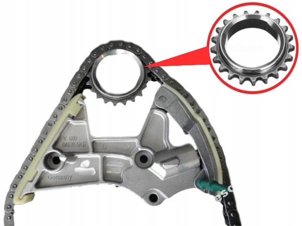 фото №4, Колесо шестерня na wał коленчатый seat cordoba 1.4 tdi