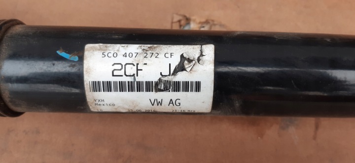 фото №4, Полуось правая 5c0407272cf vw jetta 2,0tdi 17r dsg