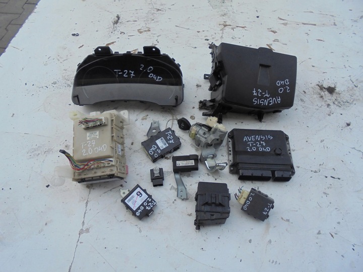 фото №1, Комп'ютер блок управління двигуна toyota avensis t27 2.0 d4d
