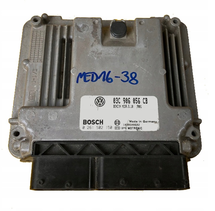фото №1, Ecu vw golf 1.6fsi 03c906056cb 0261s02150