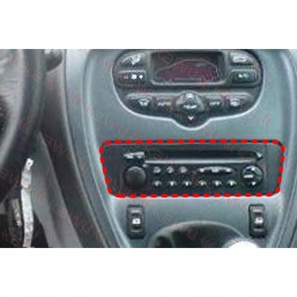 фото №4, Рамка радіо + з'єднувач citroen xsara picasso
