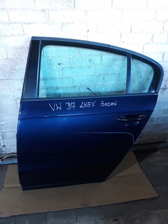 фото №1, Дверь левая зад задние vw passat b7 sedan lh5x 3ae