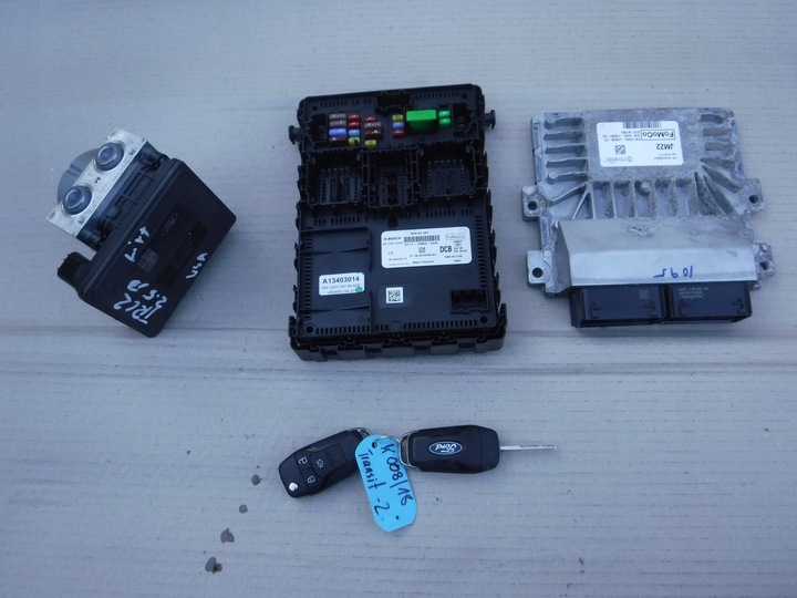 фото №1, Комп'ютер ключ набір ford connect mk2 рестайлінг usa