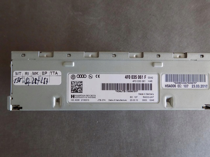 фото №12, Vw touareg 7p навігація навігація mmi sim 7p6035670