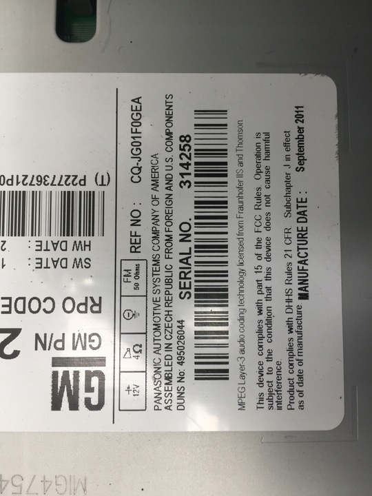 фото №3, Meriva b ii радио cd радиопроигрыватель 22773672