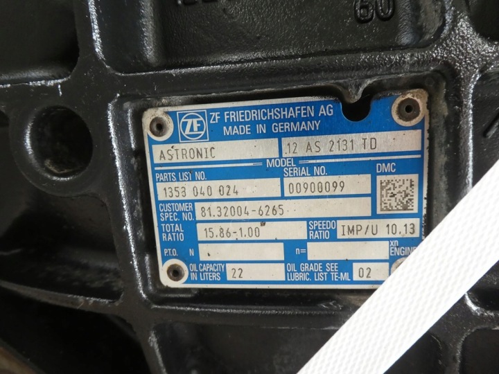 фото №8, Коробка передач интардер 3 man tgx tgs евро 6 2014