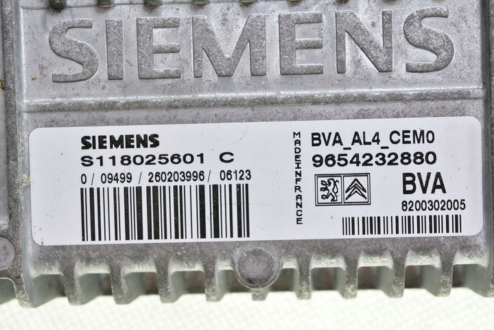 фото №3, Комп'ютер citroen c4 1.6 s118025601c 9654232880