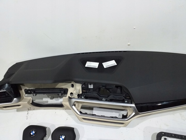 фото №6, Bmw 3 g20 g21 панель консоль подушка безпеки подушки ремені оригінал демонтаж