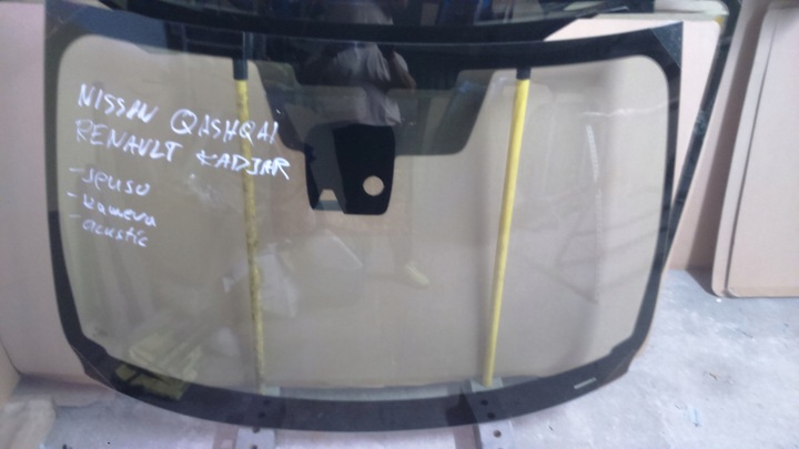 фото №1, Стекло перед передняя лобовое nissan qashqai 2013-2017 камера датчик новая