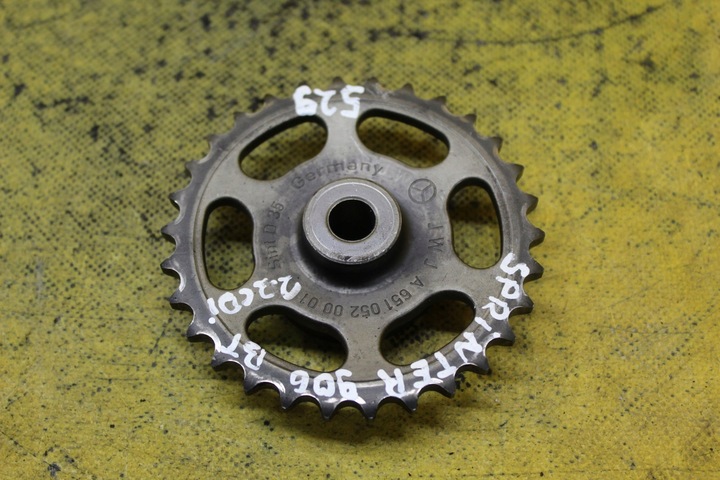 фото №2, Колесо розподільний вал sprinter 906 2.2 cdi a6510520001