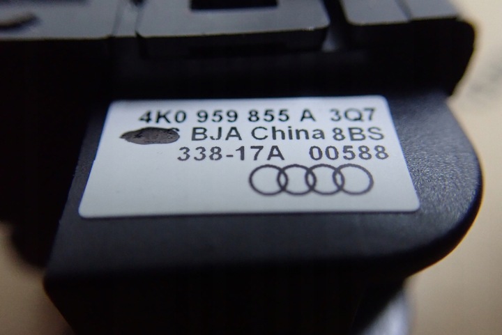 фото №6, Audi a7 4k кнопка регулювання скла 4k0959855a