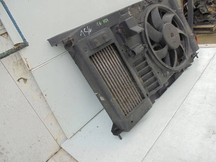 фото №3, Pas переднє радіатор citroen c4 i рестайлінг 1.6 hdi