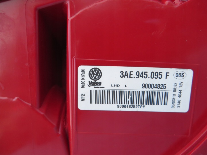 фото №9, Volkswagen oem номер 3ae 945 095f фара задня комбінована