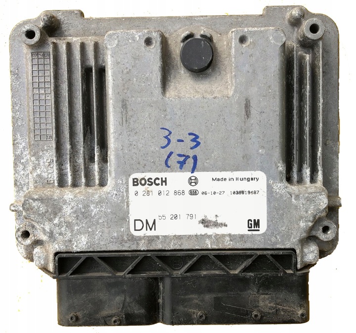 фото №1, Ecu opel vectra c 1.9 0281012868 55201791 dm dopis