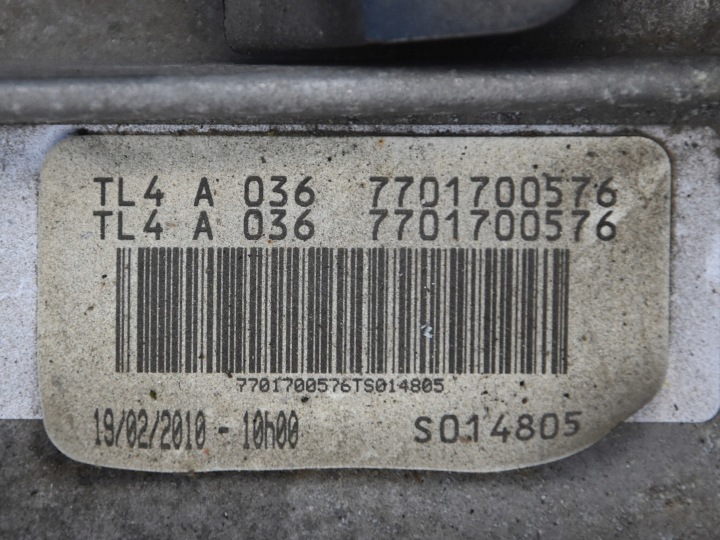 фото №4, Коробка передач renault scenic tl4a036 1.4 10r eu