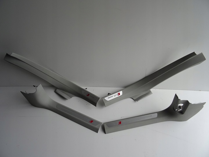 фото №1, Audi a8 s8 d4 планки пороговые комплект подсвечиваемый