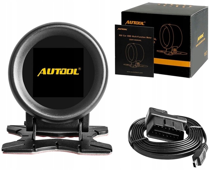 фото №1, Autool x60 дисплей head-up hud obd2 led lcd