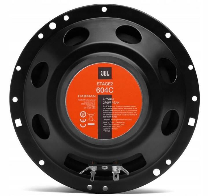 фото №5, Jbl 604c динамики поворотный кулак ford focus mk2 c-max mk1 kuga mk1 дверь перед