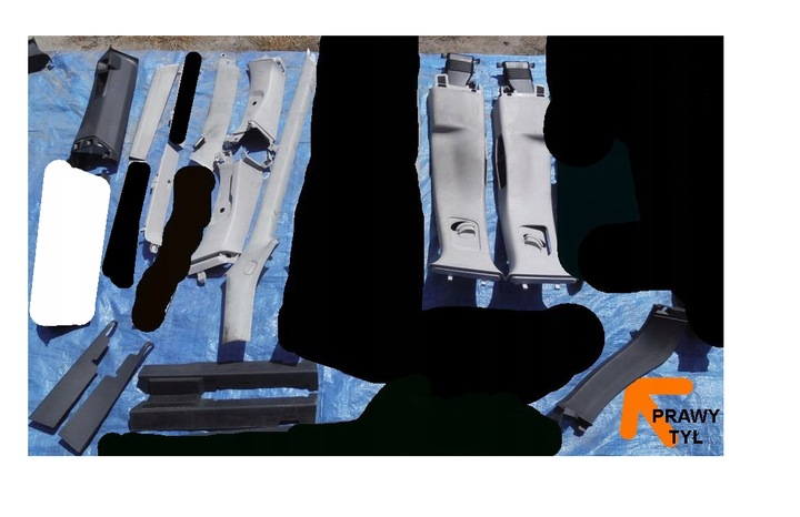 фото №1, C4 grand picasso 10r пластик корпус защита стойка