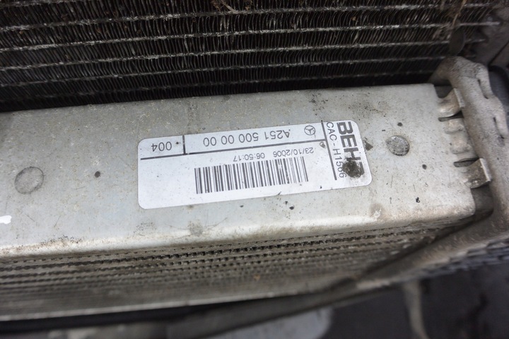 фото №6, Комплект радиатор ml gl x164 w164 3.0 cdi v6