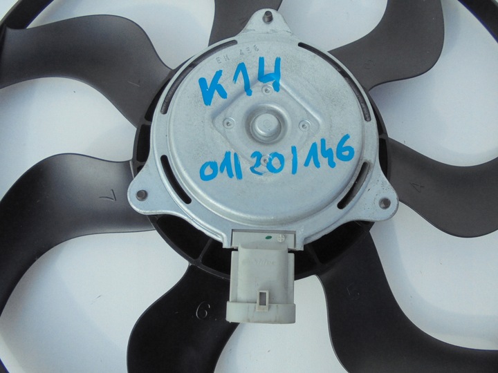 фото №6, Nissan micra k14 вентилятор радиатор a16111779d-b